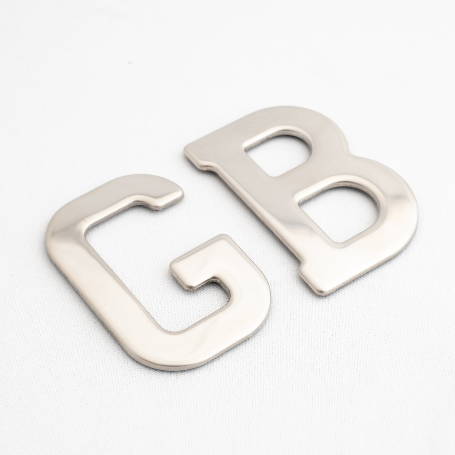 Classic Stainless Steel GB Badge